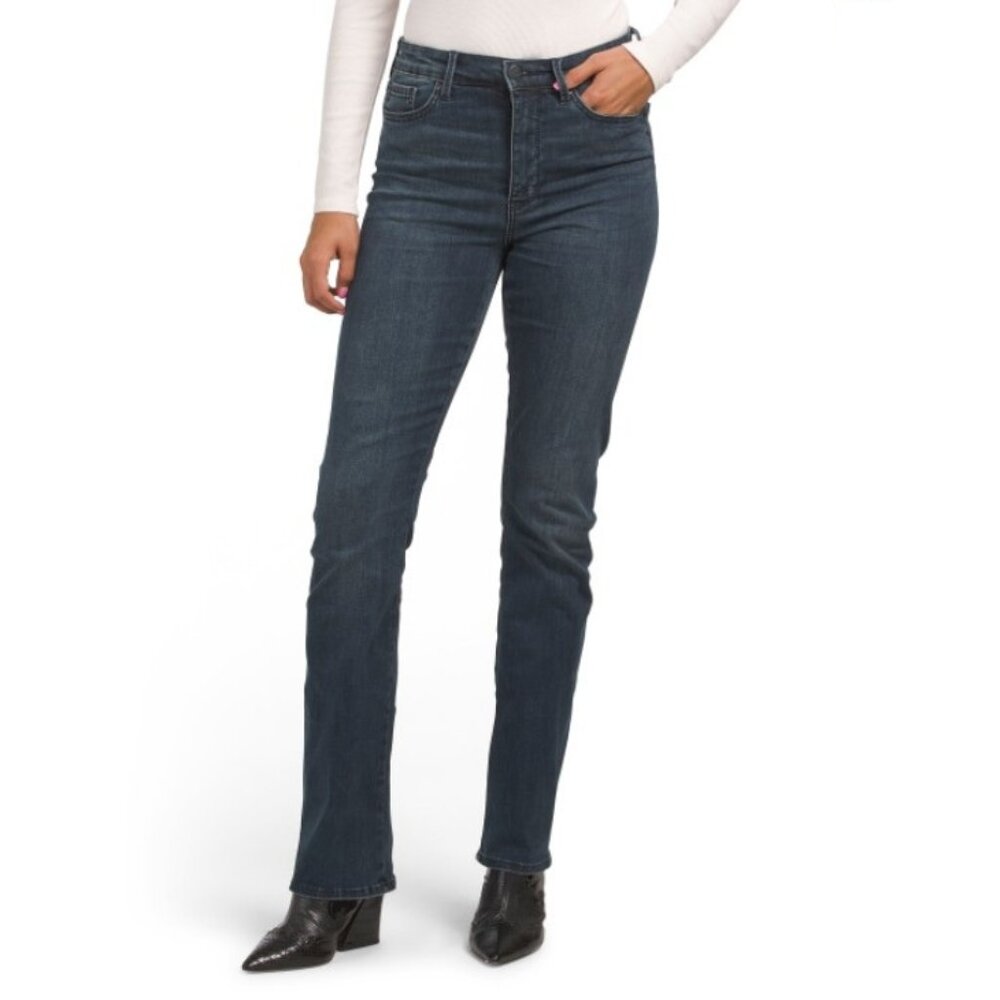 NYDJ High Rise Slim Bootcut Jeans.  Size 14
